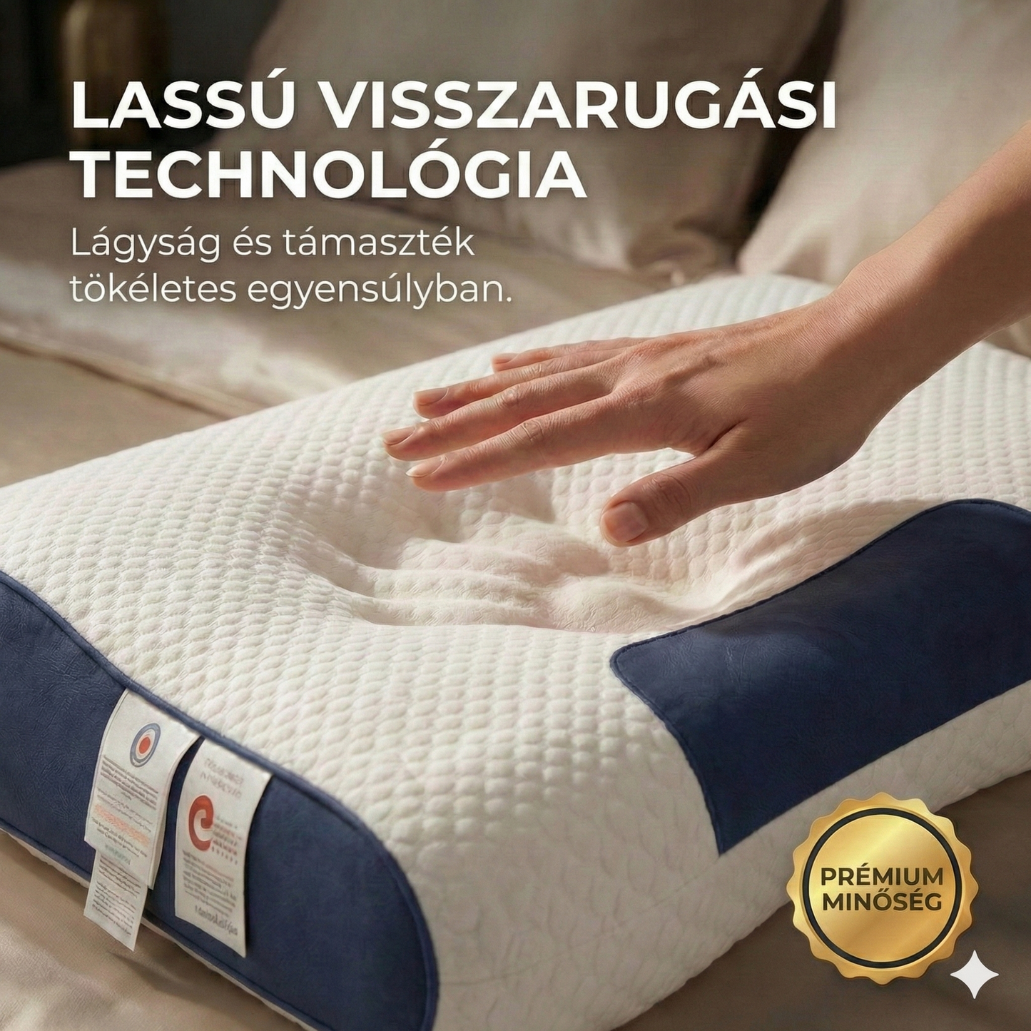 CerviLux™ párna – Fedezd fel újra a fájdalommentes alvás örömét